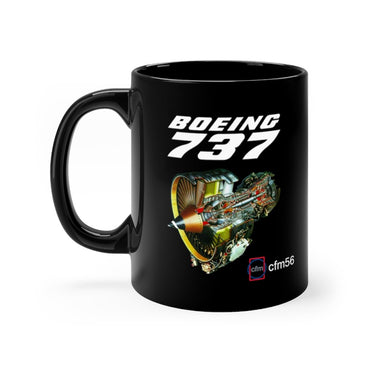 BOEING 737 DESIGNED MUG Printify